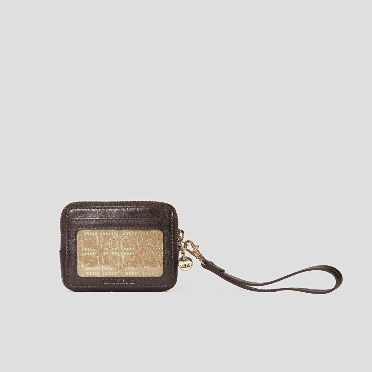 BLAIR TROUBLE CARD CASE - BROWN