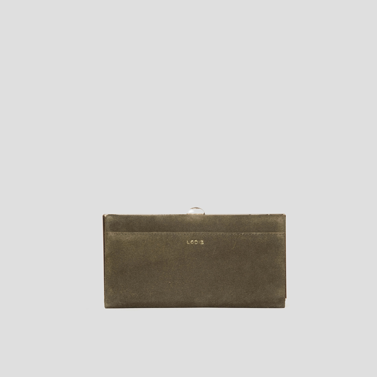 CELARA FRAME CLUTCH - OLIVINE