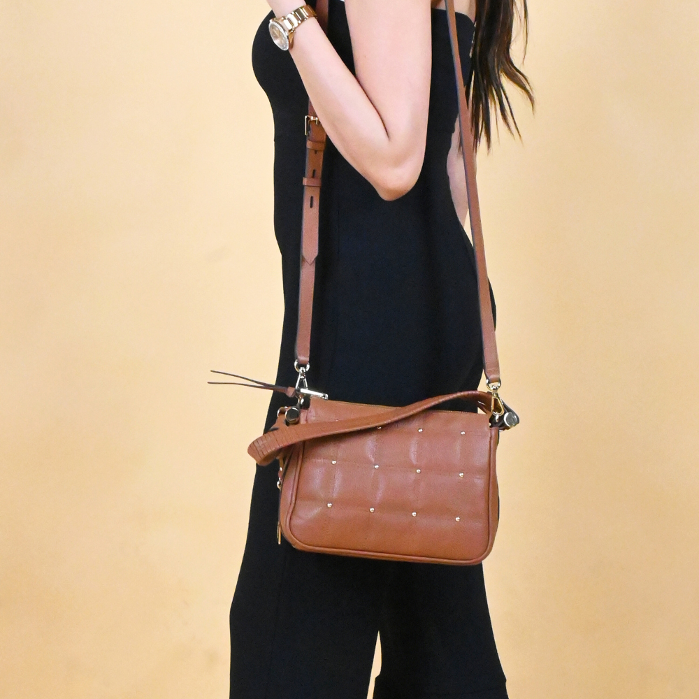 KINSLEY TOP ZIP CROSSBODY