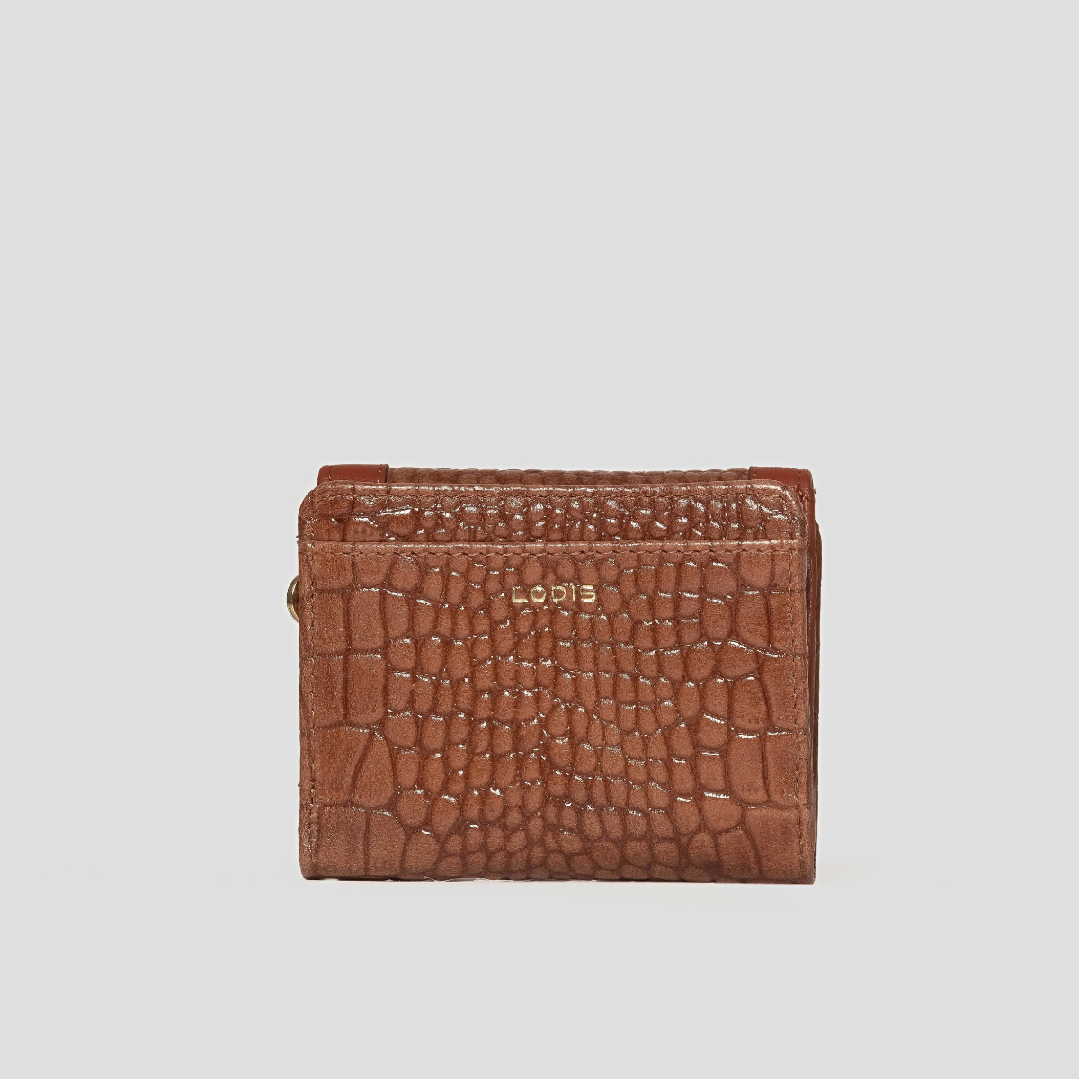 AMARA FRENCH PURSE - CHESTNUT