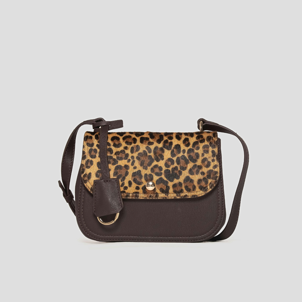 ORAYA TEXAS CROSSBODY - CHEETAH PRINT GENUINE HAIR CALF LEATHER