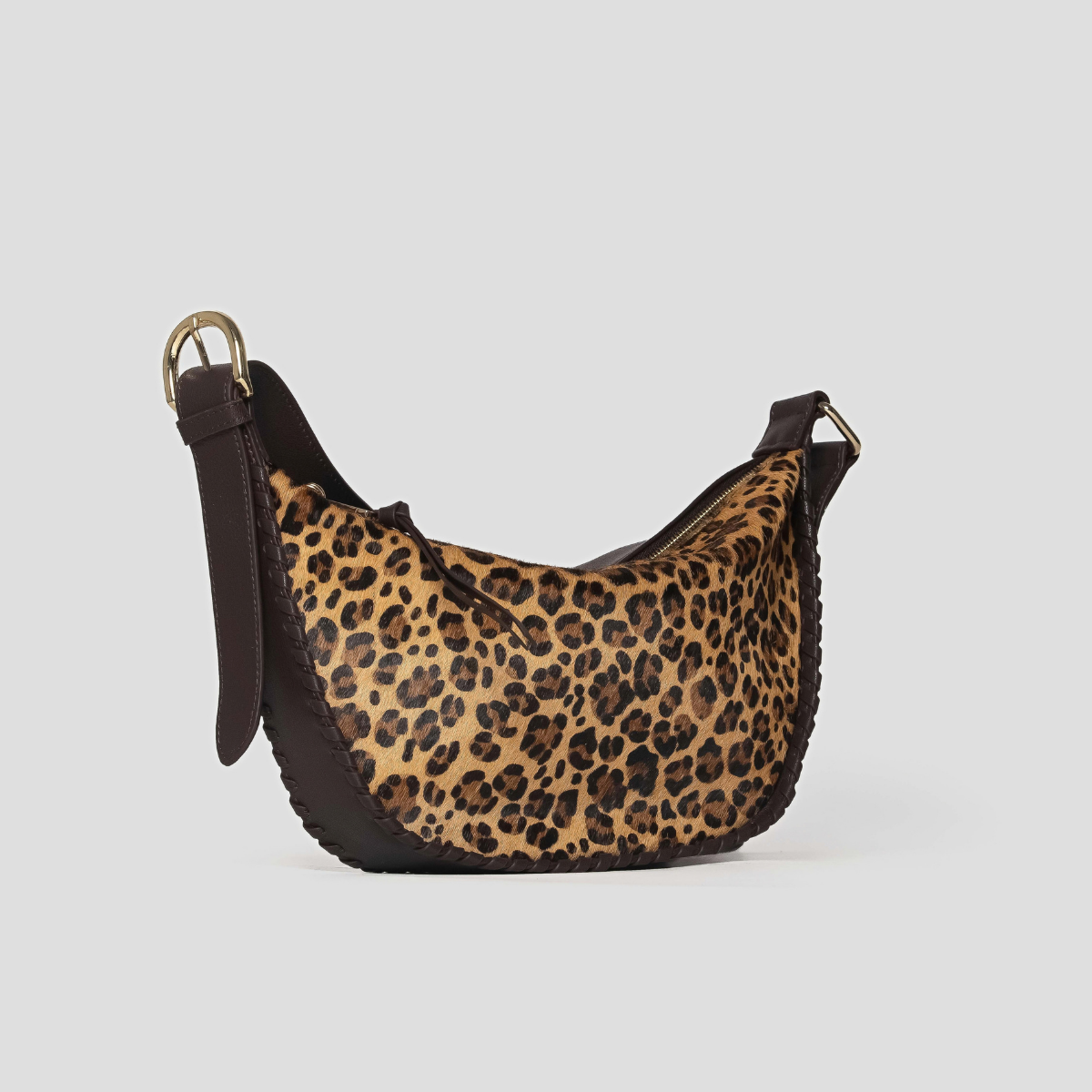 LUMOS TEXAS CROSSBODY - CHEETAH PRINT GENUINE HAIR CALF LEATHER