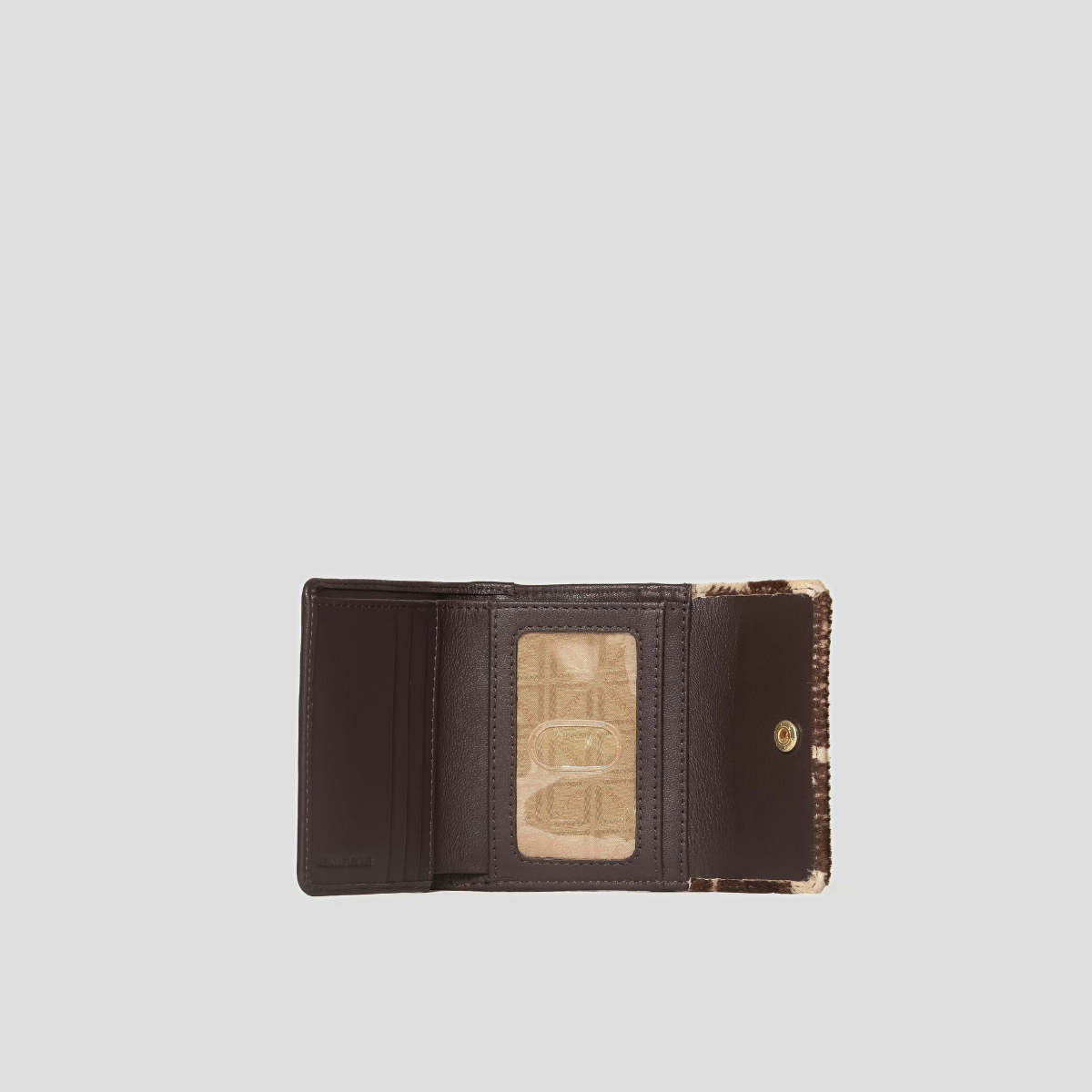 GRAZE FRENCH PURSE - HAIRCALF TEXAS