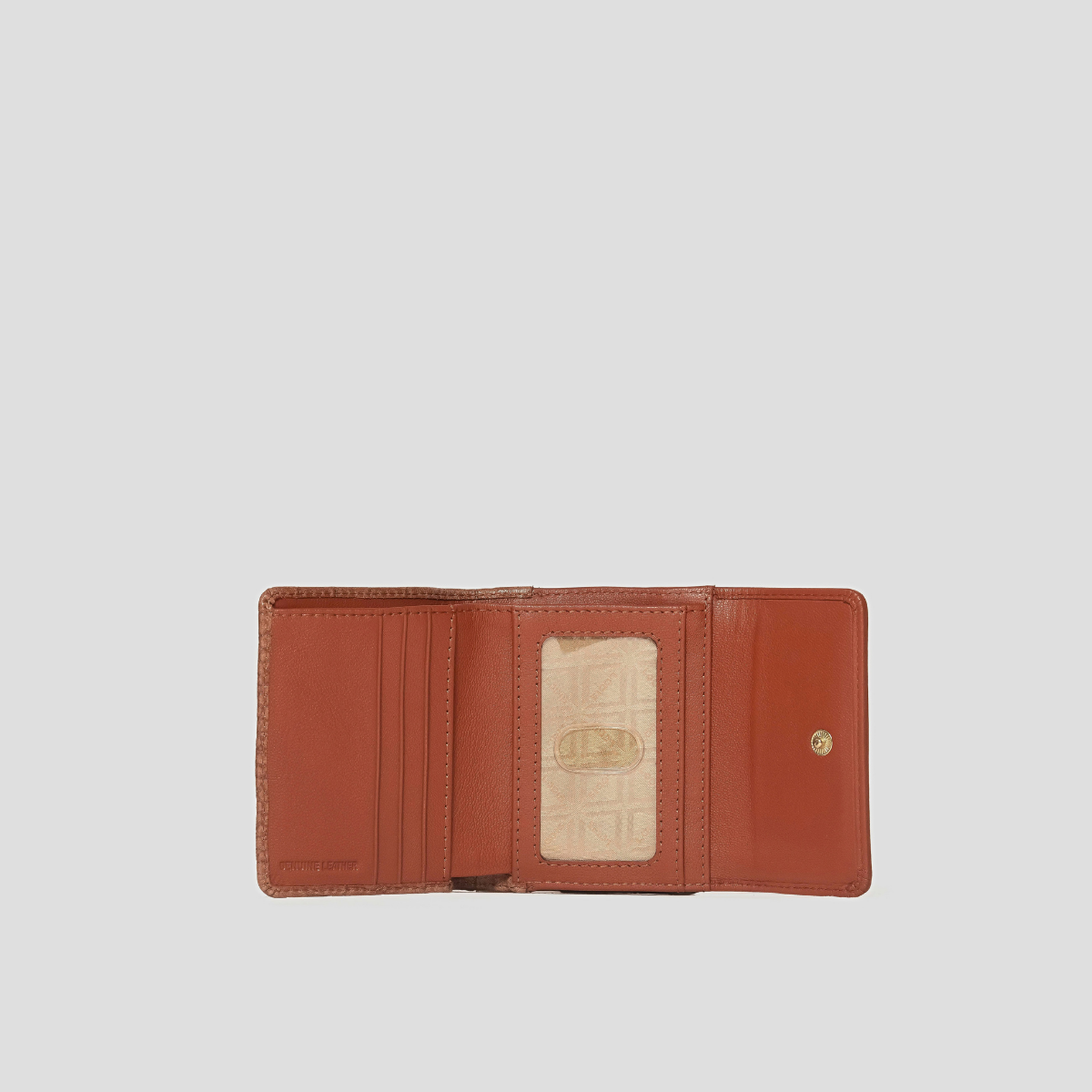 AMARA FRENCH PURSE - CHESTNUT