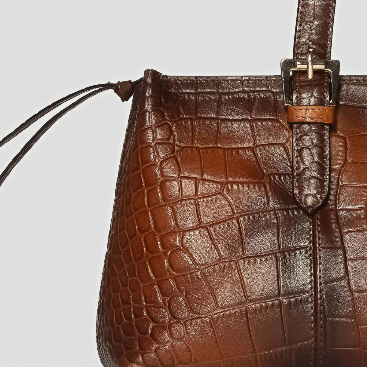 VINTAGE BURNISHED SHOULDER - CHESTNUT