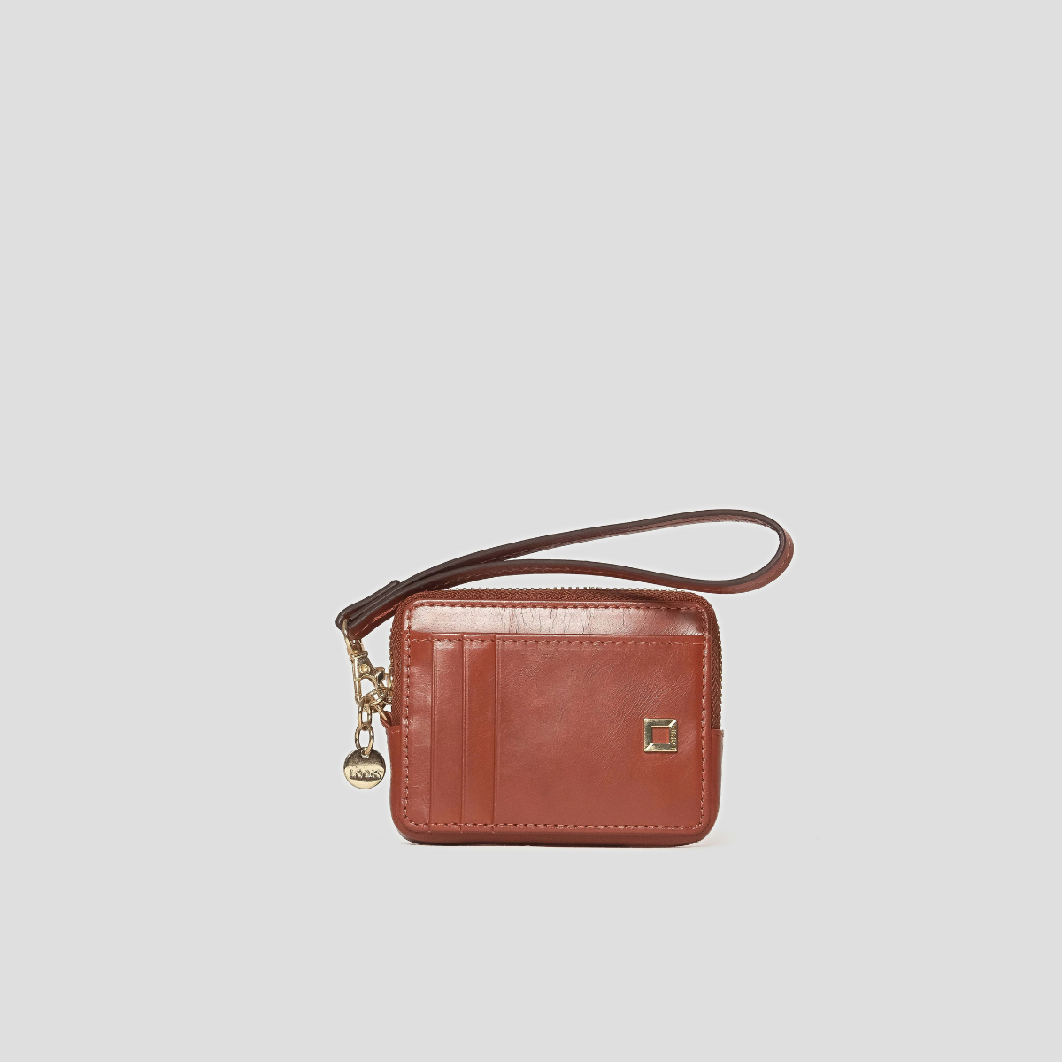 BLAIR TROUBLE CARD CASE - RUST