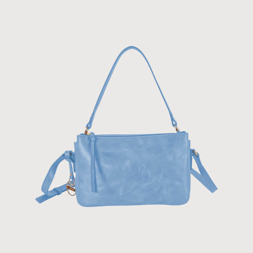 PORTIA DOUBLE-ZIP CROSSBODY