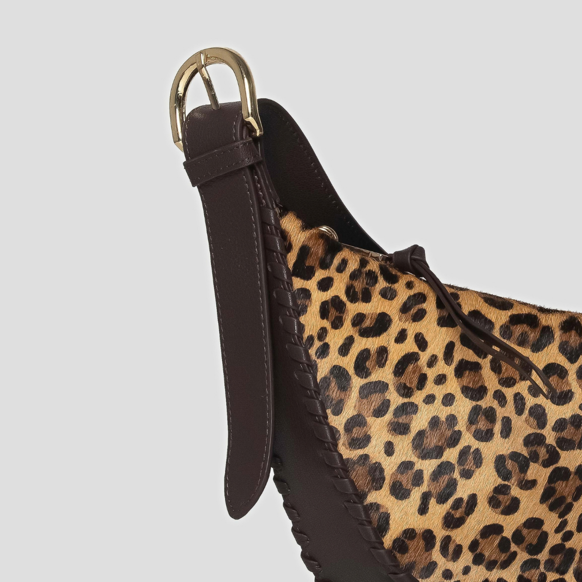 LUMOS TEXAS CROSSBODY - CHEETAH PRINT GENUINE HAIR CALF LEATHER