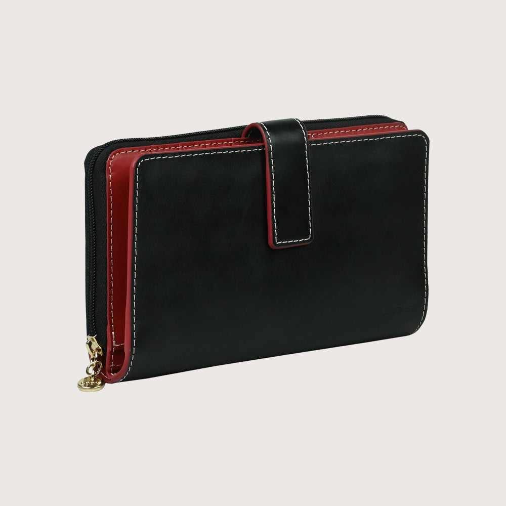 Audrey Deluxe Checkbook Clutch Wallet