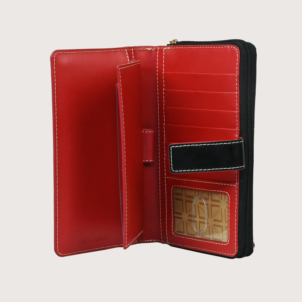 Audrey Deluxe Checkbook Clutch Wallet