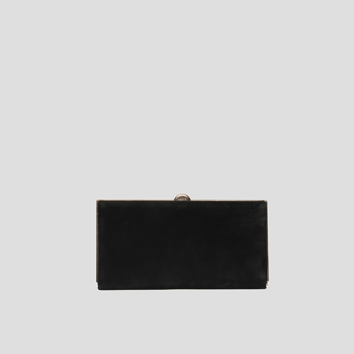 CELARA FRAME CLUTCH - BLACK