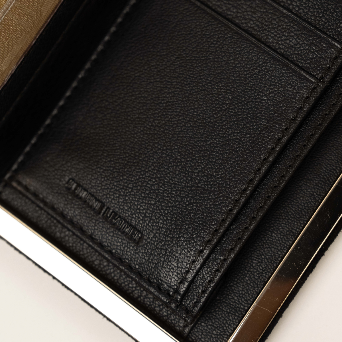 CELARA FRAME CLUTCH - BLACK