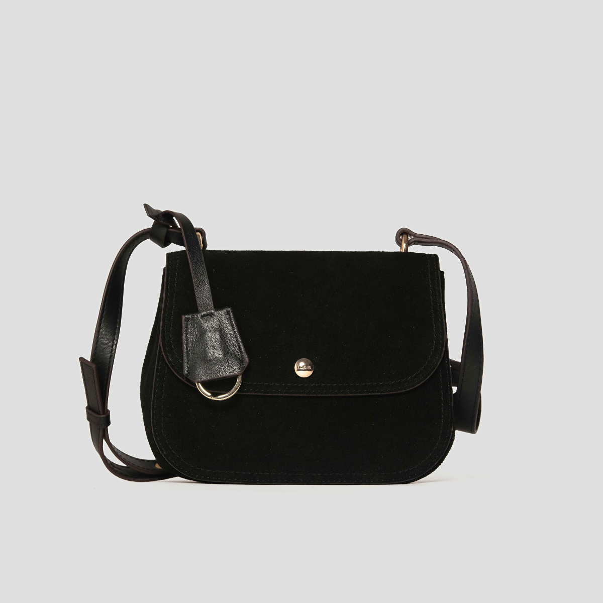 ORAYA SUEDE CROSSBODY - BLACK