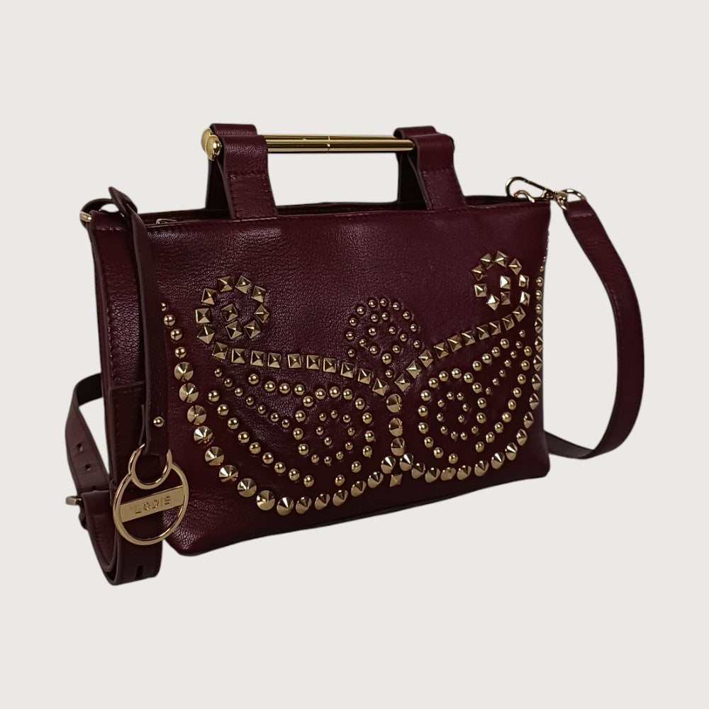 Maya Embellished Mini Satchel