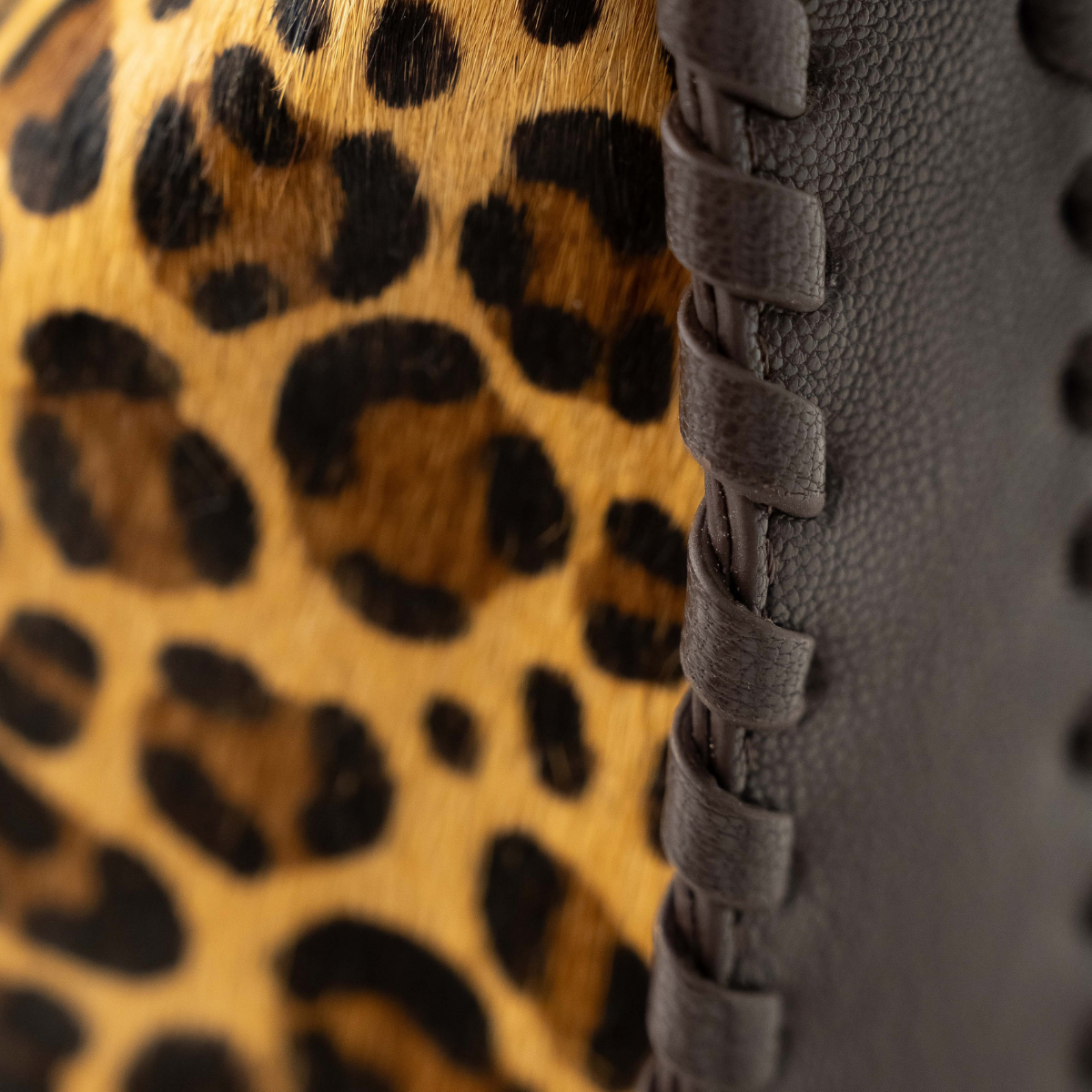 LUMOS TEXAS CROSSBODY - CHEETAH PRINT GENUINE HAIR CALF LEATHER