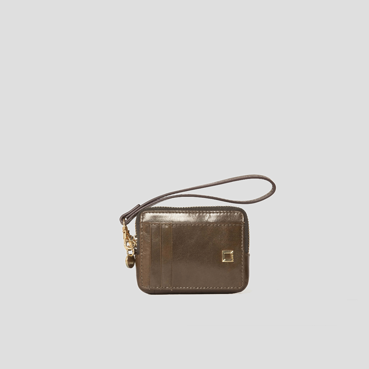 BLAIR TROUBLE CARD CASE - OLIVINE