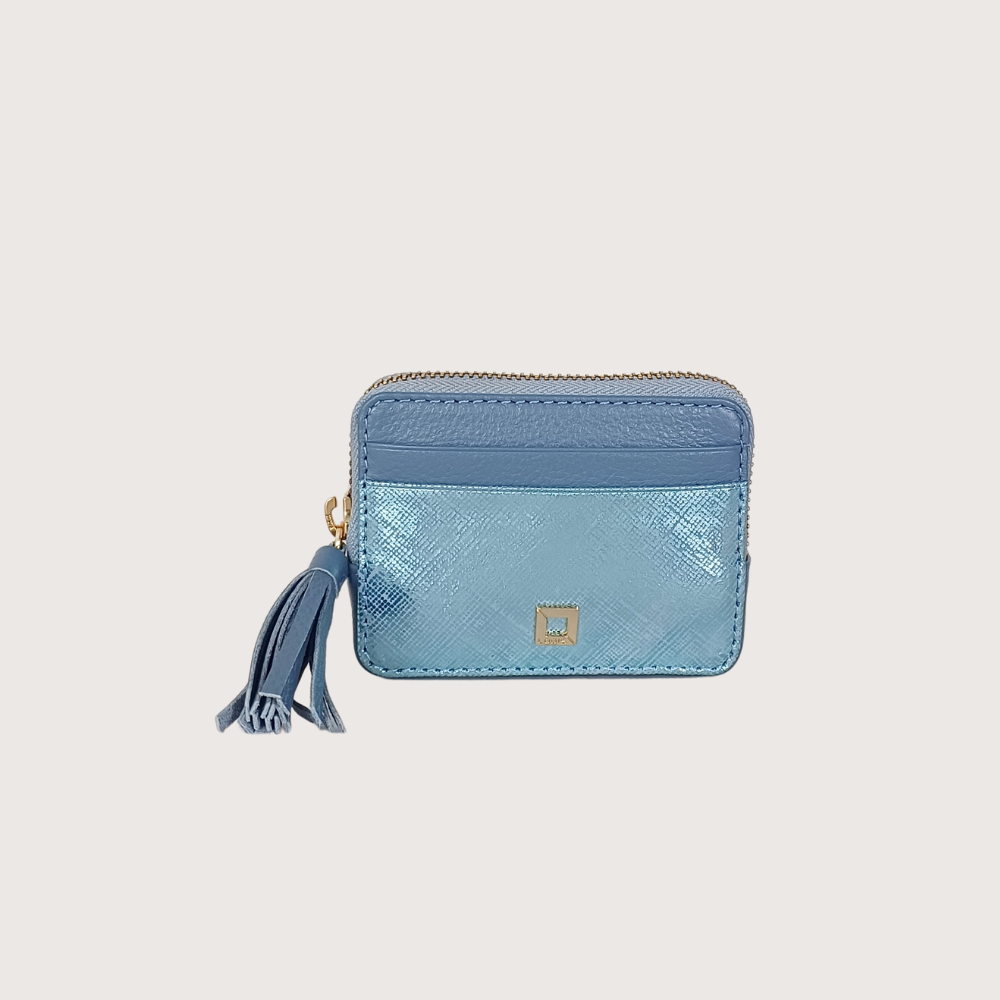 METALLIC ZIP AROUND CASE