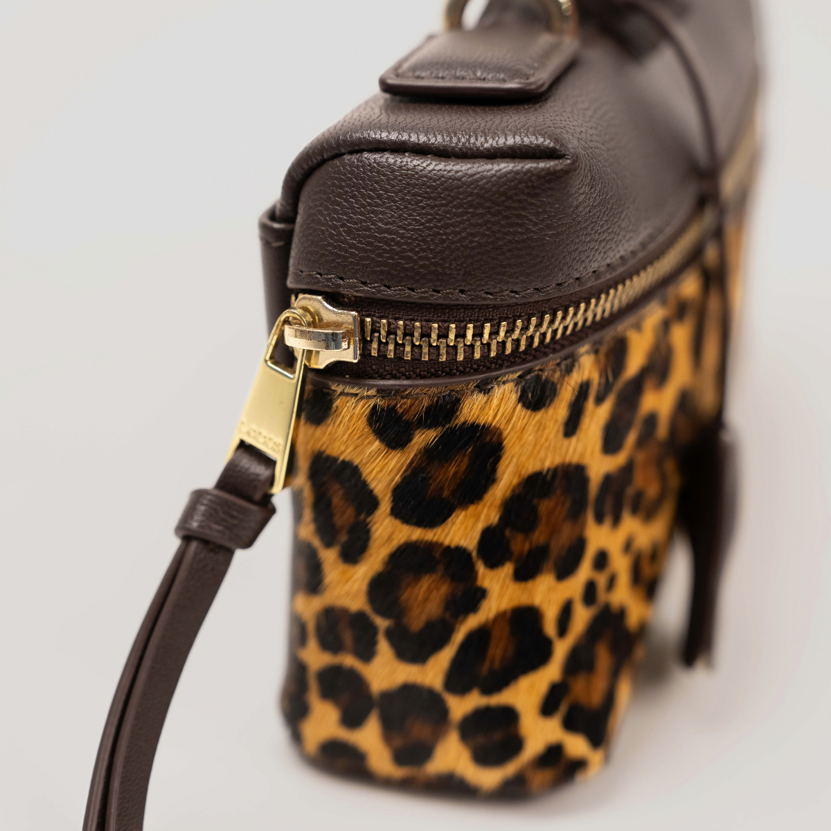 STRATOS TEXAS CROSSBODY - CHEETAH PRINT GENUINE HAIR CALF LEATHER