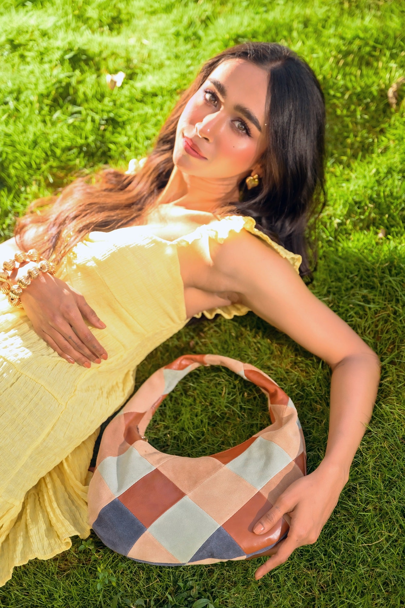 WILLO PATCH TRAIN SHOULDER BAG HOBO