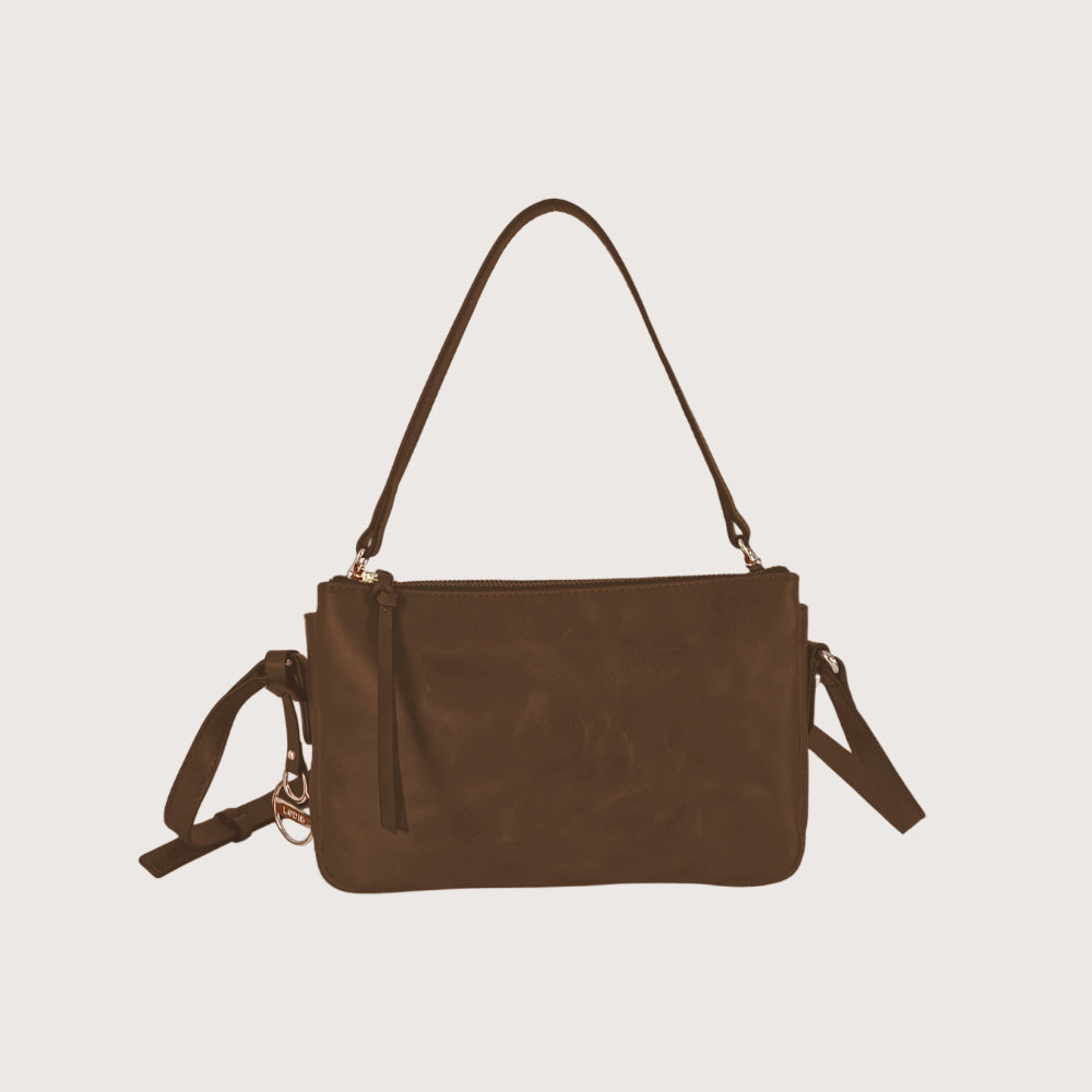 PORTIA DOUBLE-ZIP CROSSBODY