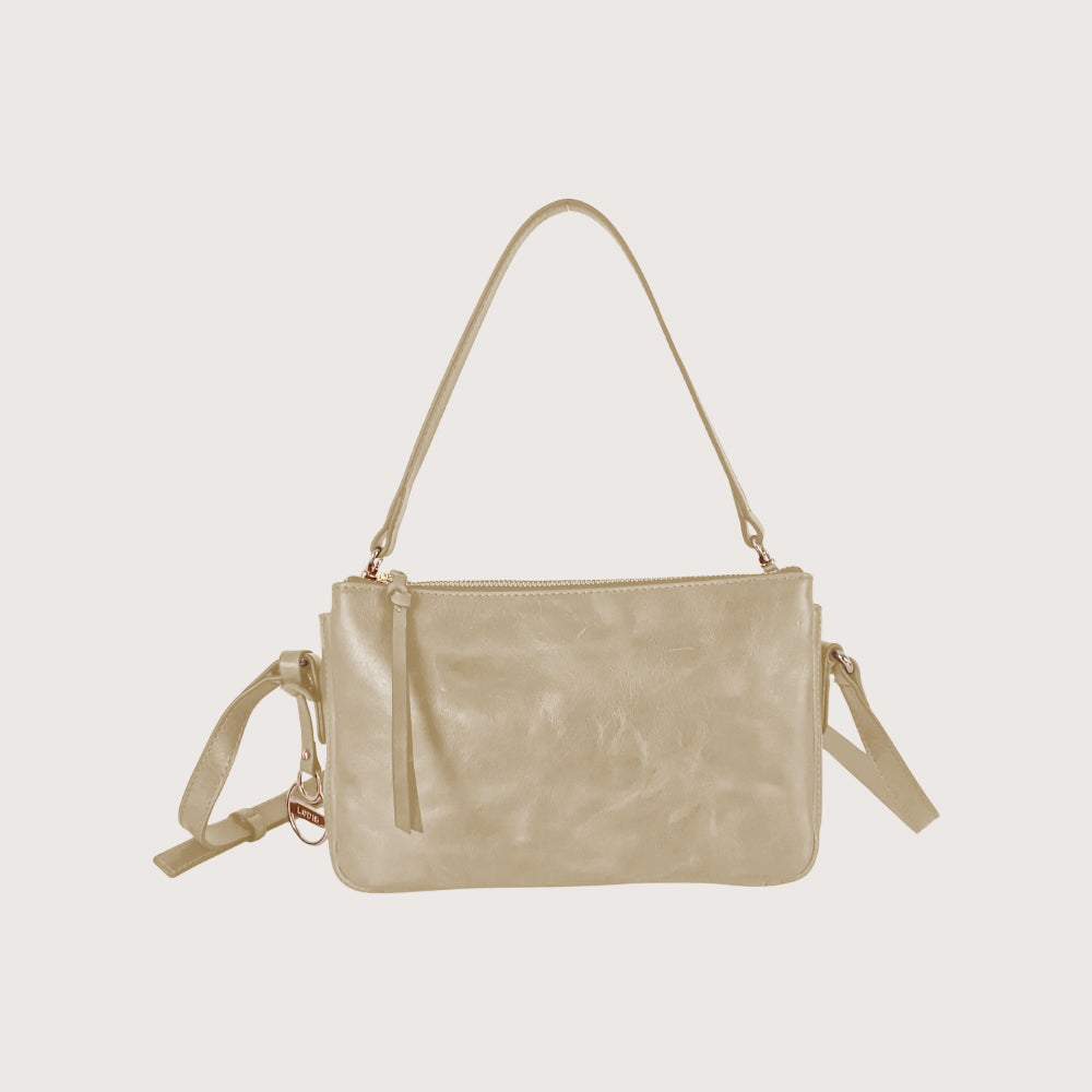 PORTIA DOUBLE-ZIP CROSSBODY