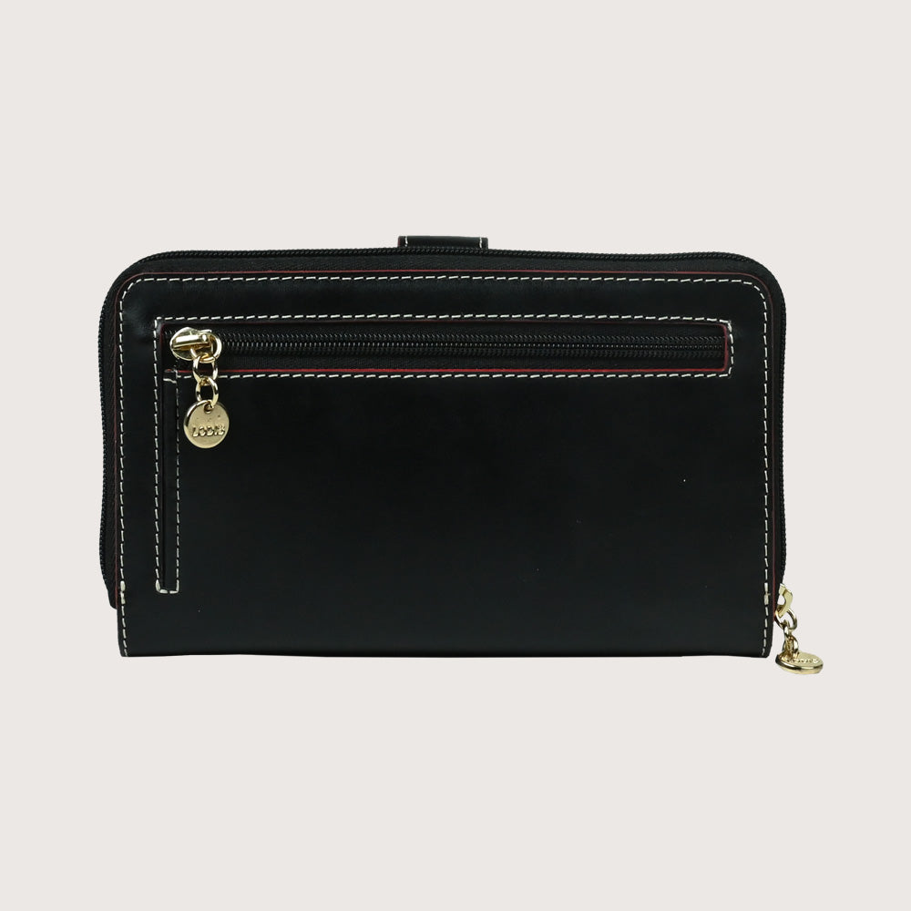 Audrey Deluxe Checkbook Clutch Wallet